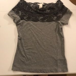 Gray H&M shirt never worn!!